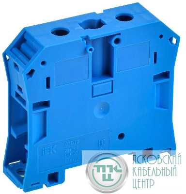 Колодка клеммная CTS ARMAFIX 70кв.мм син. IEK YCT10-00-K07-070