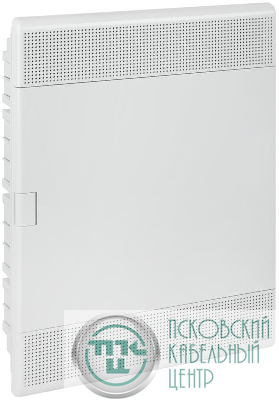 Щит встраиваемый 54мод. слаботочный мультимедийный с серой дверцей с монтажн. платой в компл. Ruvinil 68154С-СЛ
