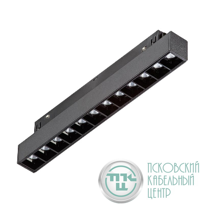 Светильник светодиодный трековый магнитный 13Вт 48В 4000К 60град. черн. Vitaluce VT0200004-01