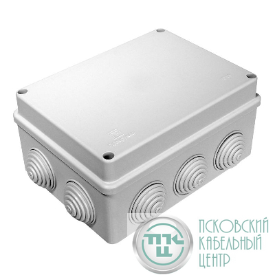 Коробка распределительная ОП 150х110х70мм безгалоген. (HF) атмосф. Промрукав 40-0315