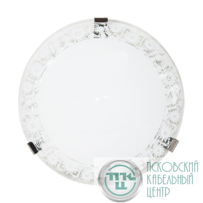 Светильник "Полюшко" 250 НПБ 01-60-130 М15 клипса штамп металлик (ИМ) настенно-потолочный прозр. Элетех 1005404767
