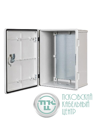 Шкаф монтажный композитный IK10 290x390x190мм IP66 Mastermann 00-01020360