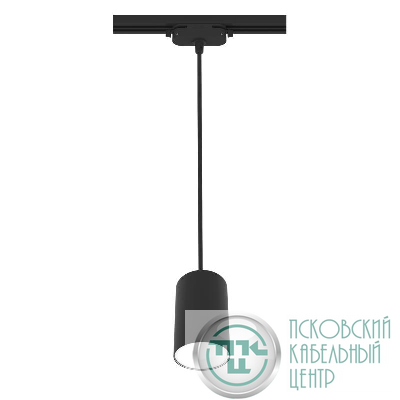 Светильник трековый подвес ARTLINE 55х55х100мм GU10 230В алюм. 2.6кв.м черн.н. Ritter 59928 3