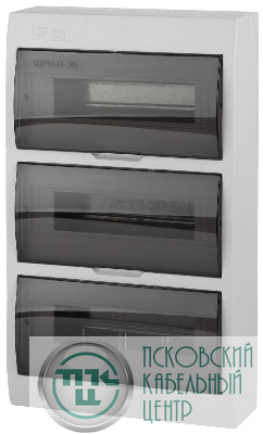 Бокс ЩРН-П-36 мод. навесной пластик IP41 SIMPLE NO-box_simple-plastic_36_surface ЭРА Б0041529