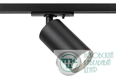 Светильник трековый TR39-GU10 MR16 1ф под лампу BK черн. Эра Б0053310