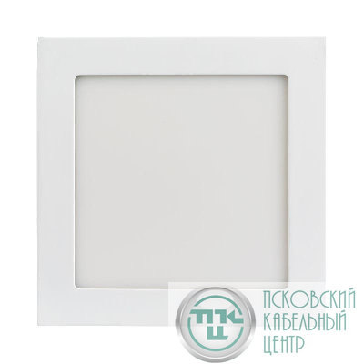 Светильник светодиодный DL-172x172M-15W Warm White IP40 металл Arlight 020133