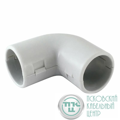 Угол соединительный 90град. для труб d16 сер. TOKOV ELECTRIC TKE-YSDT-16-C06