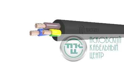 Кабель КГ-ХЛ 3х4 (N PE) 220/380-3 (м) Цветлит 00-00142688