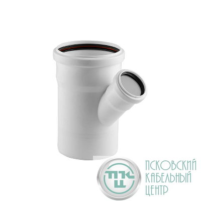 Тройник ELITE МК МПП 110/50х45 бел. RTP 36518
