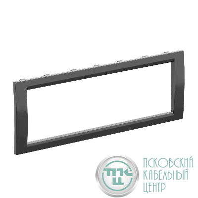Рамка 6мод. универс. черн. DKC F00015B