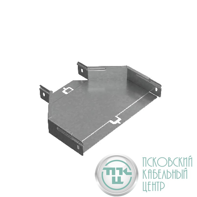 Переходник для лотка центральный 50х150-300 сталь 1мм "ПЛЮС" PDplus50-150-300-C КМ PL0771
