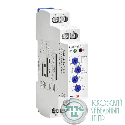 Реле контроля тока OptiRel D CMR-05-240U-1 50…500мА 10А 1СО 24-240АС/DC КЭАЗ 332025