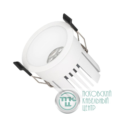 Светильник светодиодный MS-ATLAS-BUILT-R66-15W Warm3000 (WH-WH 35 deg 230В) IP20 металл Arlight 037185(1)