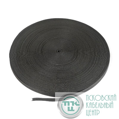 Лента монтажная текстильная 20мм черн. (уп.50м) Промрукав PR08.13067