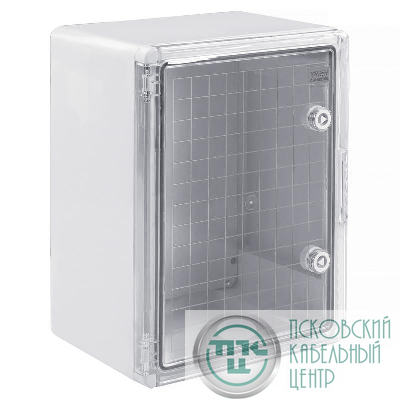 Корпус ударопрочный ЩМПп 400х300х220 IK10 IP65 прозр. дверь АБС пластик PRIZMA TOKOV ELECTRIC TKE-PZ-CPB04-IK10-IP65