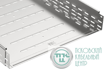 Лоток листовой перфорированный 500х100 L3000 сталь 1.2мм IEK CLP10-100-500-3
