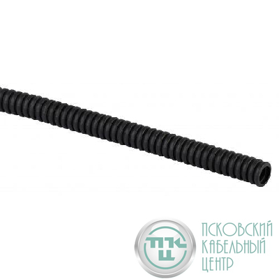 Труба гофрированная ПНД тяжелая d16мм с протяжкой черн. (уп.100м) Эра Б0057947