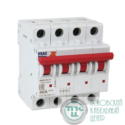 Выключатель нагрузки модульный 4п 63А OptiDin BM63Р УХЛ3 КЭАЗ 103898