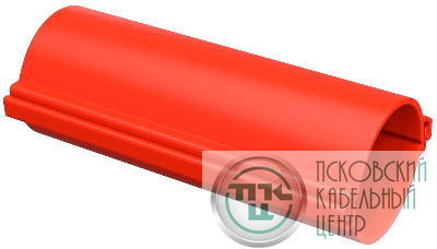 Труба гладкая ПВХ жесткая разборная d110мм красн. (дл.3м) IEK CTR30-110-K04-003