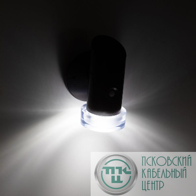 Подсветка фасадная ERAFS012-04 Элегант на солнечной батарее с датчиком движения RGB 10 LED 11.5х10х16см ЭРА Б0057595