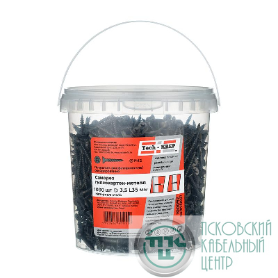 Саморез ШСГМ 3.5х35 (уп.1000шт) Tech-Krep/Zitar 100092