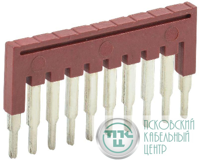 Перемычка для КПИ-1.5кв.мм 10PIN IEK YZN11FBS-001-10P