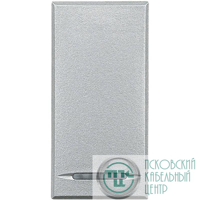 Переключатель промежуточный 1-кл. 1п СП Axolute 16А IP20 250В алюм. Leg BTC HC4054