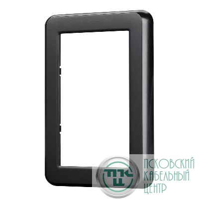 Рамка пластиковая FRM-VERSA-PL-D-BK Arlight 043771
