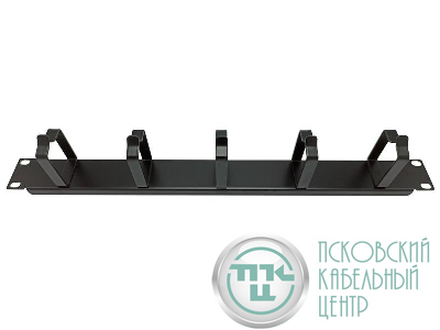 Органайзер кабельный 19дюйм 1U 5 колец черн. TOKOV ELECTRIC TKE-CM-1U-5PR