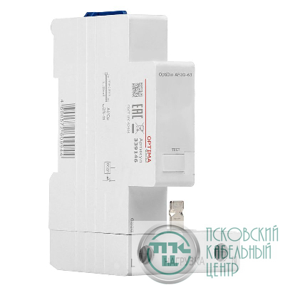 Устройство защиты от дугового пробоя (УЗДП) OptiDin AFDD-63-УХЛ3 КЭАЗ 339146