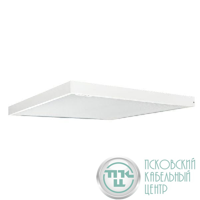 Светильник светодиодный ДВО-1002 36Вт 4000К IP40 595х595х40 призма панель EKF LPL-1002-Z-36-4000-40