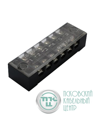 Блок зажимов ТВ-1506 15А 6 клеммных пар IP30 Электротехник ET018983