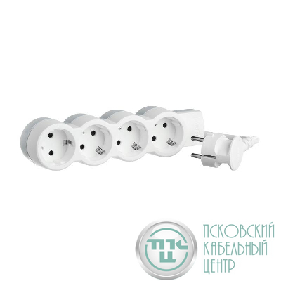 Удлинитель 4х1.5м с заземл. 16А IP20 "Стандарт" Leg 695006
