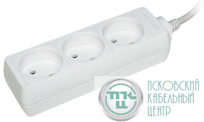 Удлинитель 3х1.5м без заземл. 10А IP20 У3 2P 250В 2х0.75 IEK WYP10-06-03-01-N