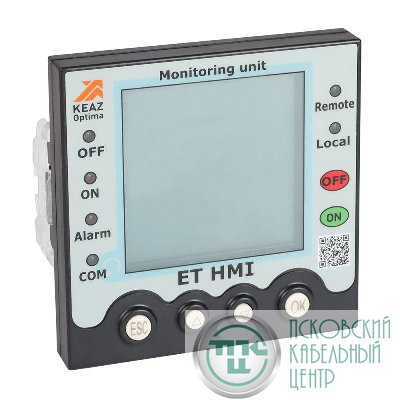 Дисплей на дверь щита ET HMI T125-T160-T250-T400-T630 ETA-COM ETE КЭАЗ 357187