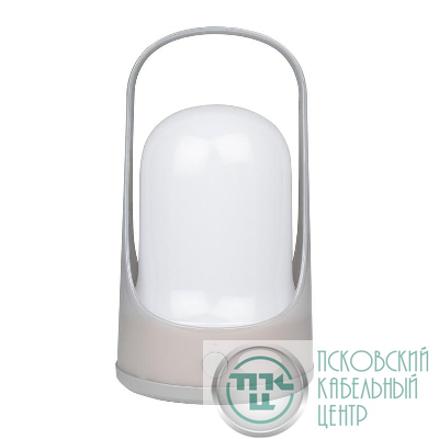 Фонарь светодиодный аккумуляторный кемпинговый Accu5-L60-gy 60SMDх0.5Вт 220/350/650лм 8000-9000К IP20 (Li-ion аккумулятор 3.7В 18650 3600мА.ч) диммер сер. JazzWay 5058323