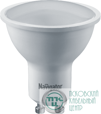 Лампа светодиодная 94 130 NLL-PAR16-5-230-4K-GU10 5Вт рефлектор матовая 4000К нейтр. бел. GU10 400лм 220-240В Navigator 94130