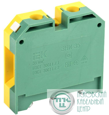 Зажим наборный ЗНИ-35PEN 35кв.мм (JXB-земля) IEK YZN20-035-K52
