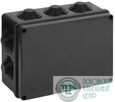 Коробка Тусо распаячная для ОП 200х140х75мм УХЛ1 черн. Ruvinil 67055Ч