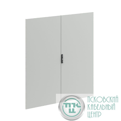 Дверь сплошная двухстворчатая для шкафов CQE N 2000х800мм DKC R5NCPE2081