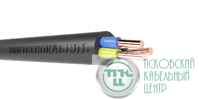 Кабель ППГнг(А)-HF 3х2.5 ОК (N PE) 0.66кВ (м) Технокабель 00-00148271
