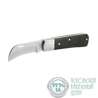 Нож для снятия изоляции большой складной с изогнутым лезвием №2 (14202) SHTOK 376548