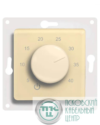 Термостат механический с ручным управлением; датчиком темпер. пола; под рамку Legrand Etica беж. Extherm Th-HF-E-B