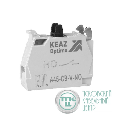 Блок контактный OptiSignal D22 A45-CB-V-NO 1НО винтовой зажим ZBE101 КЭАЗ 332200