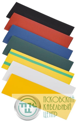 Набор трубок термоусадочных нг-LS 20/10 100мм 7 цветов по 3шт IEK UDR10-020-010-021-S