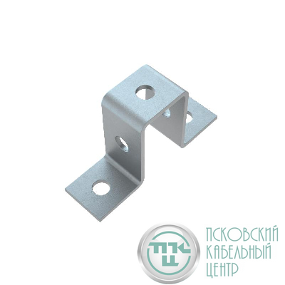 Скоба прямоугольная для страт-профиля 41х72мм КМ LO24058
