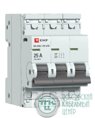 Выключатель нагрузки 3п 25А ВН-63N PROxima EKF S63325