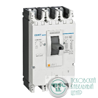 Выключатель автоматический 3п 500А 50кА NM8N-630S TM с рег. термомагн. расцеп. (R) CHINT 269252