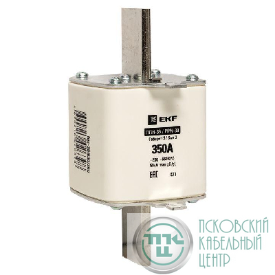 Вставка плавкая ППН-39 630/350А габарит 3 PROxima EKF fus-39/630/350