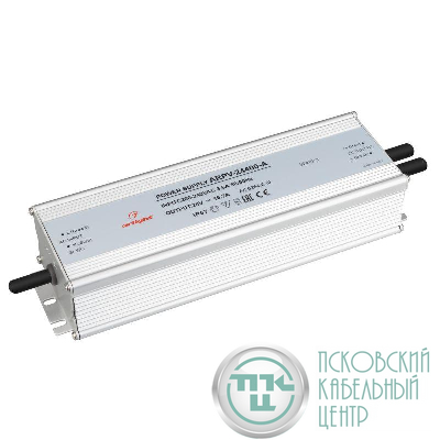 Блок питания ARPV-24400-A 24В 16.7А 400Вт IP67 метал. Arlight 026456(1)